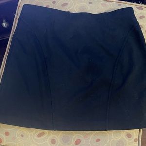 Express black mini skirt